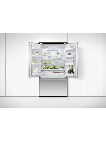 569L French Door Freestanding  Fridge Freezer, Stainless Steel, Frost Free, E Energy Rating
